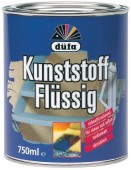 Скриншот к товару: Dufa Kunststoff Flussig (2.5 л) серебристо-серая